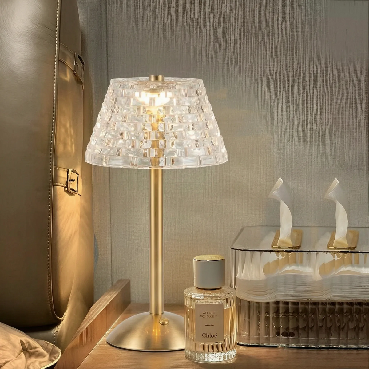 AuraBase - Lampe De Table Rechargeable