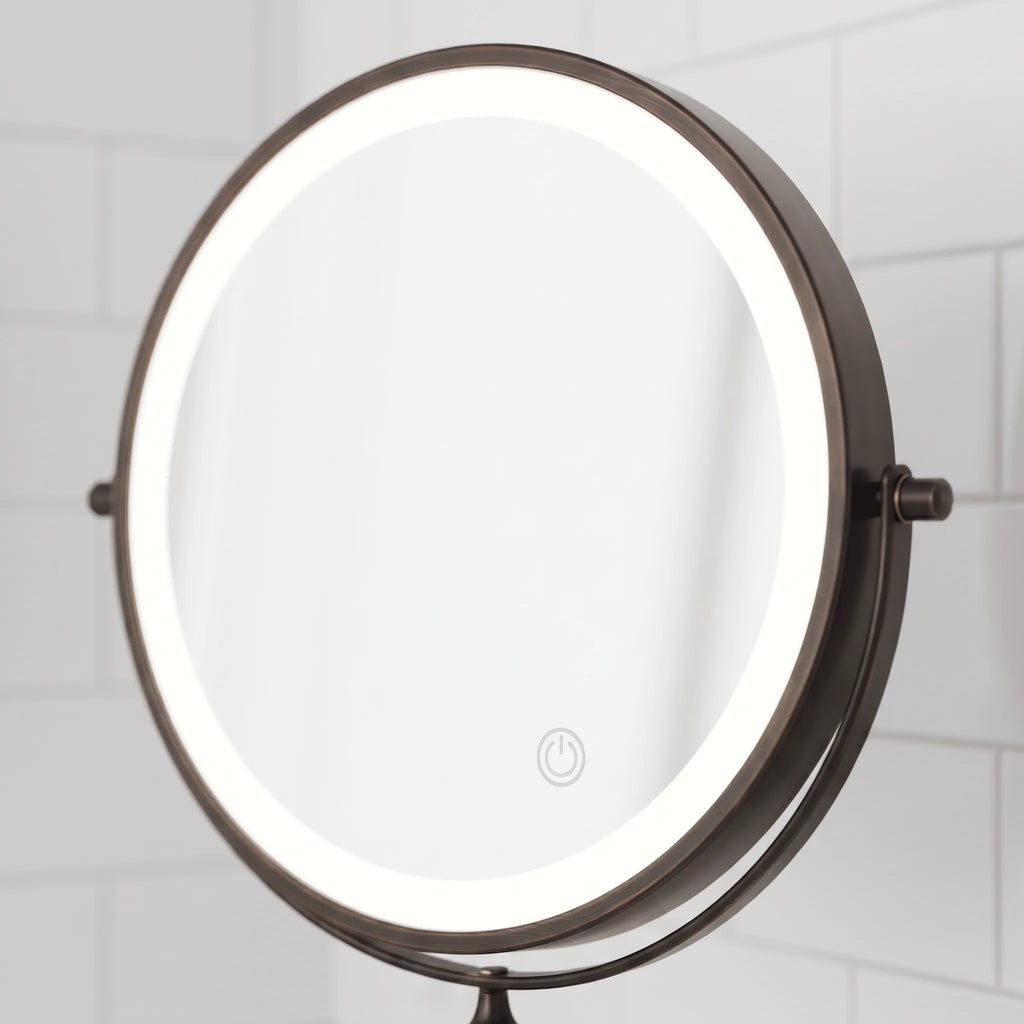 Lumiglace - Miroir Grossissant Lumineux Mural