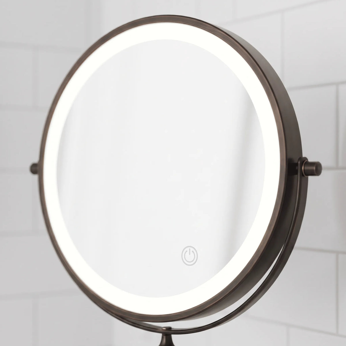 Lumiglace - Miroir Grossissant Lumineux Mural
